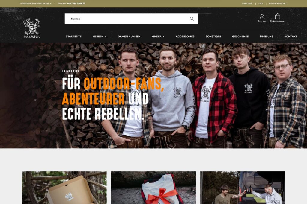 Holzrebell Online Shop