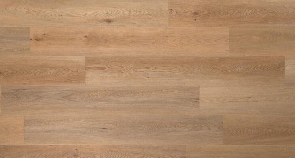Hellbraune Holzdielen mit sichtbarer Maserung.